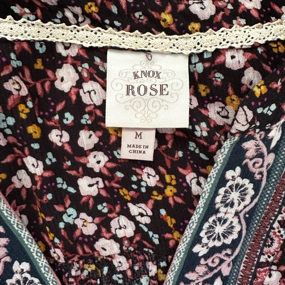 Knox Rose Red Maxi Sundress V-Neck Casual - Picture 9 of 12